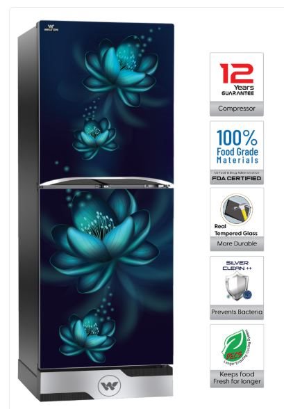 ওয়ালটন ফ্রিজ 250 লিটার — ছবি ২